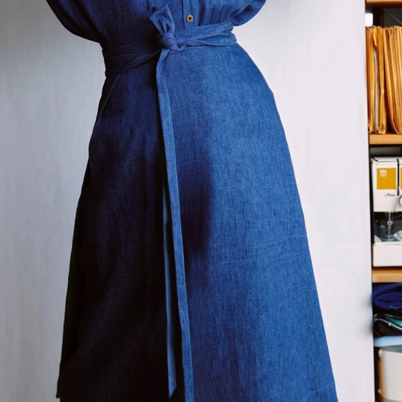 Naomi Nomi Wrap Skirt--Prospect Green - Picture 2 of 3